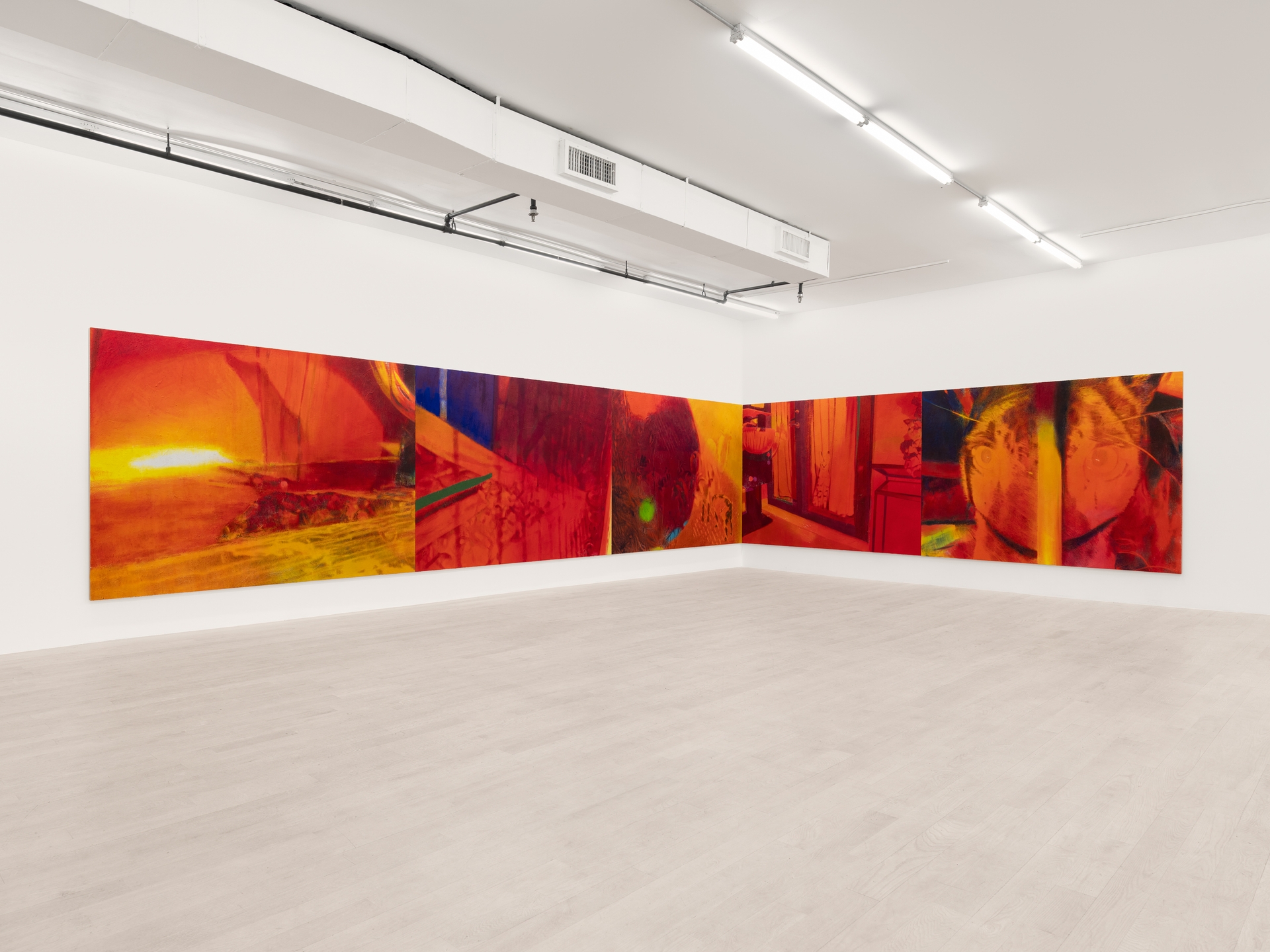 Nana Wolke, Halfway Out to Heaven, 2026. Installation view.